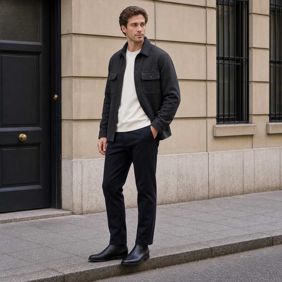 Offdoris - Oliver Textured Overshirt