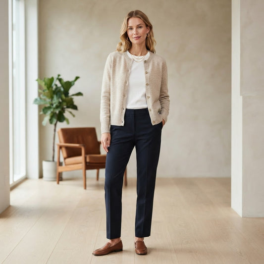 Footiebox - Sofia Fine Knit Cardigan