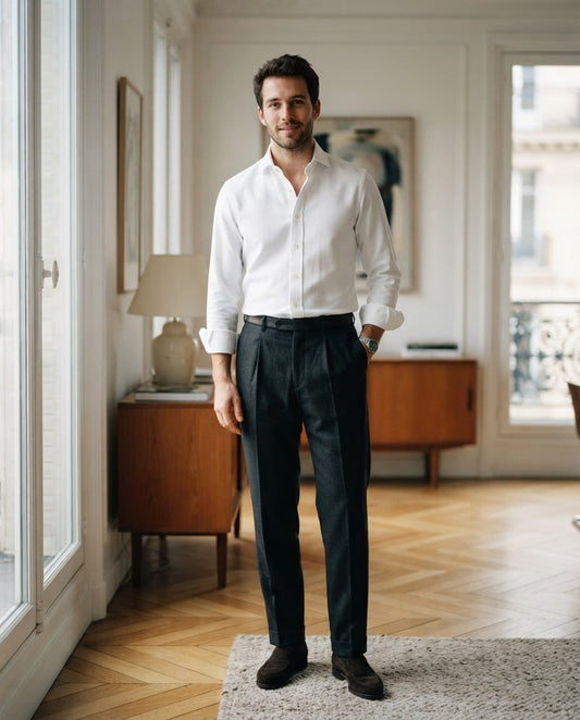 Footiebox - Theo Classic Oxford Shirt