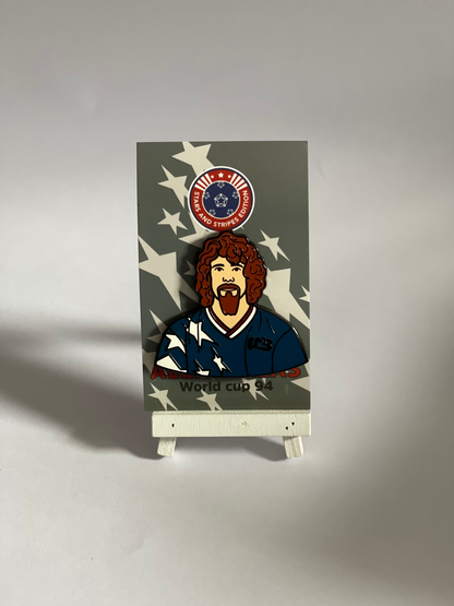 Alexi Lalas Pin Badge